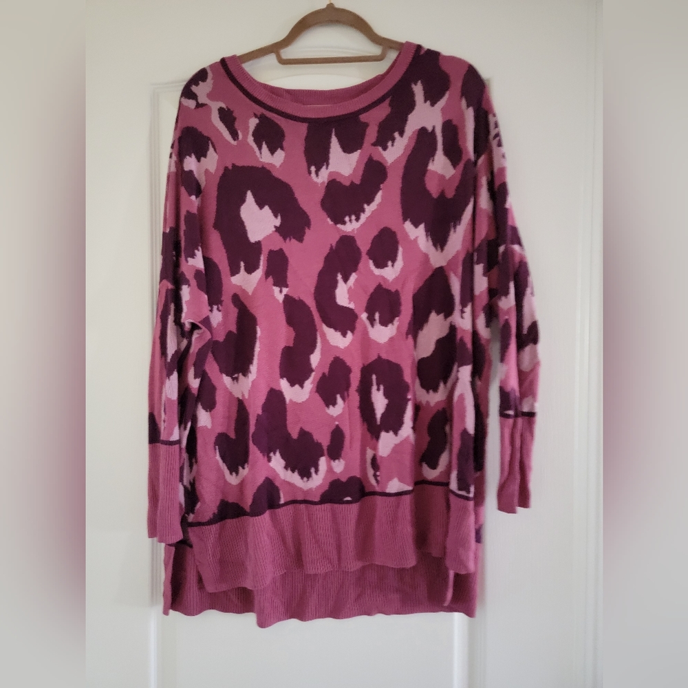 NWOT High/low sweater